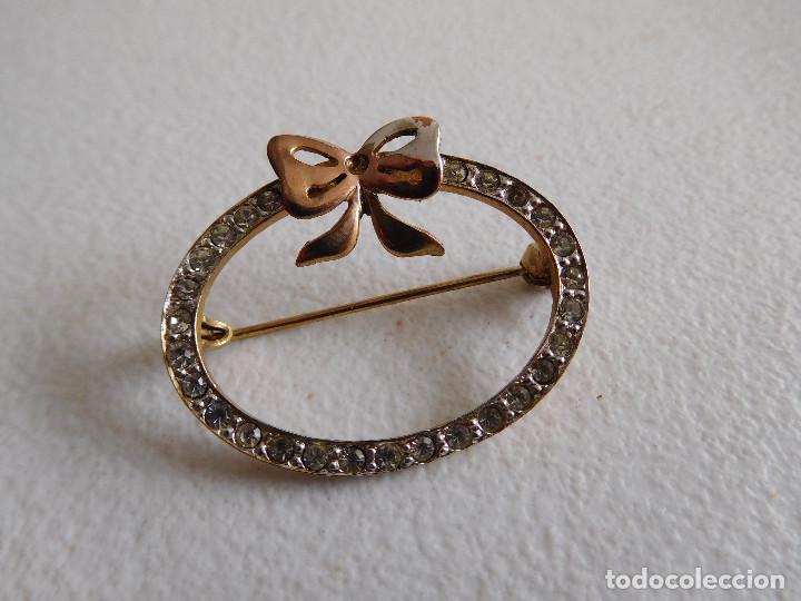 Joyeria: Broche de plata dorada vintage - Foto 1