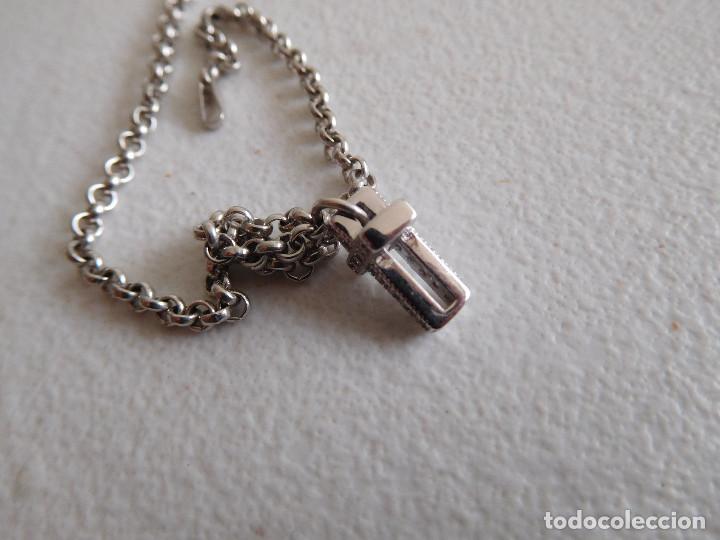Joyeria: Pulsera de plata con cruz piedras - Foto 4