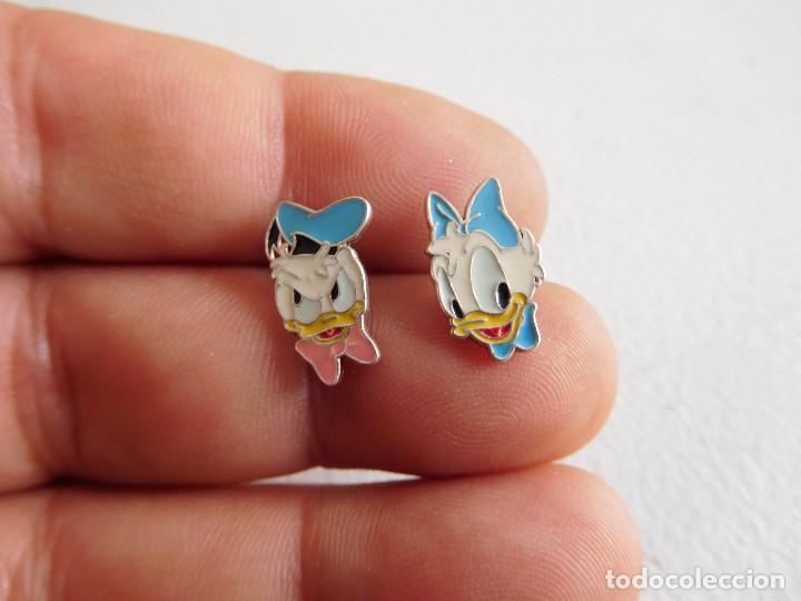 Joyeria: 2 pendientes de plata Walt Disney - Foto 1