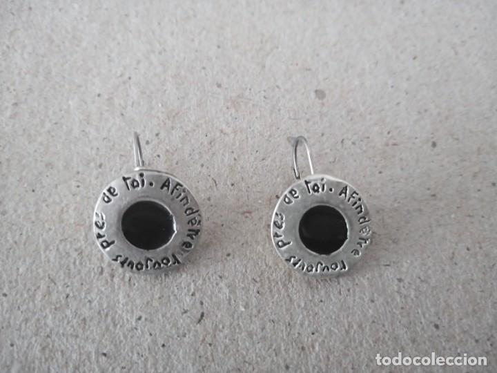 Schmuck: PENDIENTES DE METAL ANTIGUOS m2. 57
