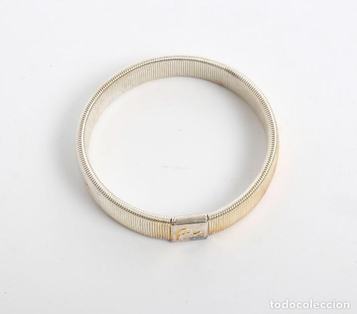 Joyeria: Pulsera con ba&ntilde;o de plata, el&aacute;stica - Foto 2