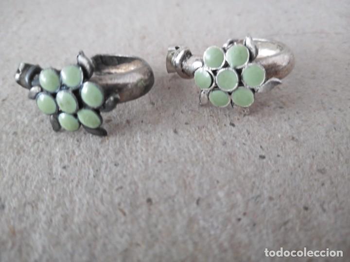 Gioielleria: BONITOS Y ANTIGUOS PENDIENTES DE METAL Y PIEDRAS M2 77