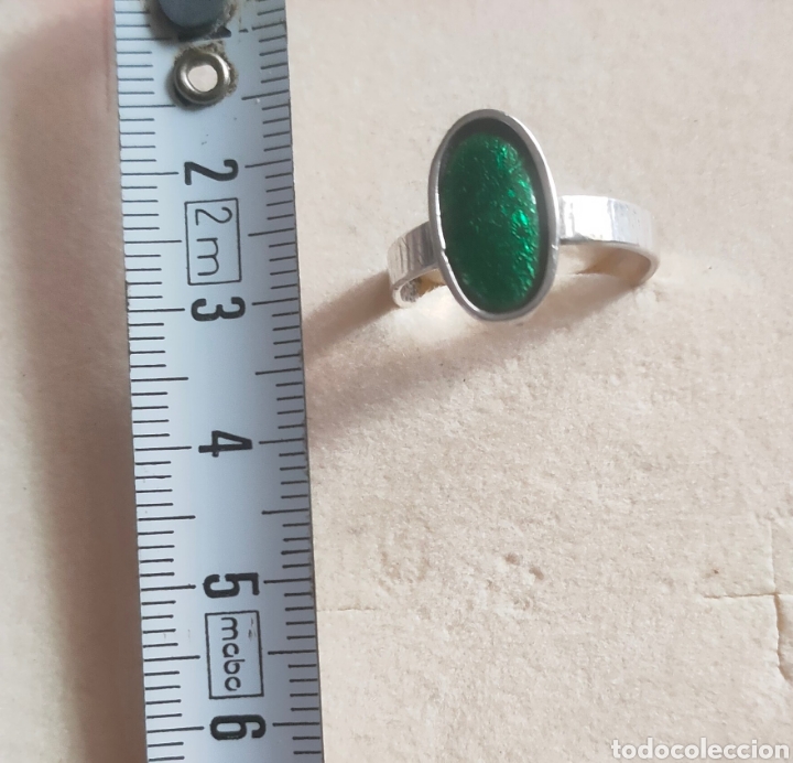 Joyeria: ANILLO DE PLATA Y ESMALTE AL FUEGO - Foto 5
