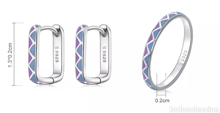 Joyeria: Conjunto de Plata ENV&Iacute;O GRATIS!! - Foto 5