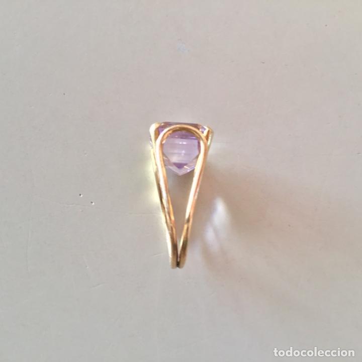 Joyeria: Anillo oro amarillo y Amatista - Foto 3