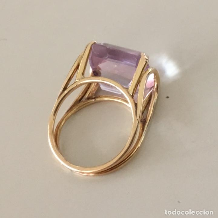 Joyeria: Anillo oro amarillo y Amatista - Foto 10