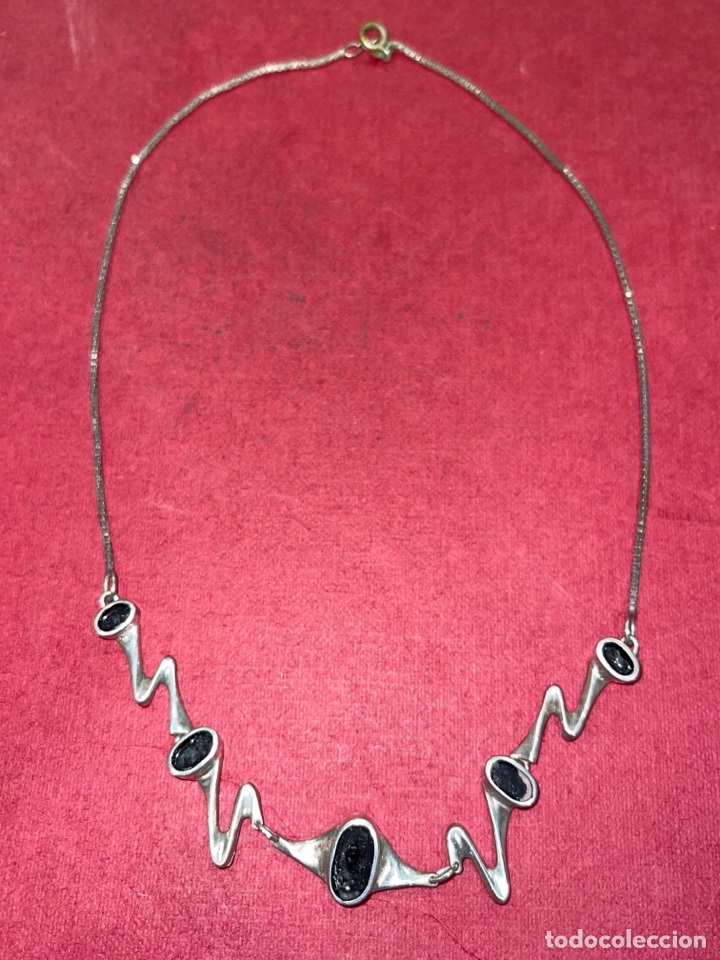 Joyeria: Bonito collar-Gargantilla en plata de ley - Foto 2