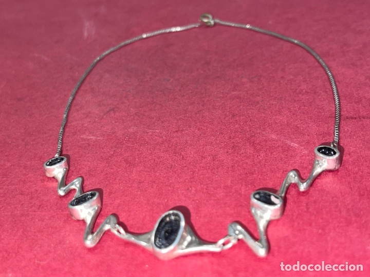 Joyeria: Bonito collar-Gargantilla en plata de ley - Foto 5