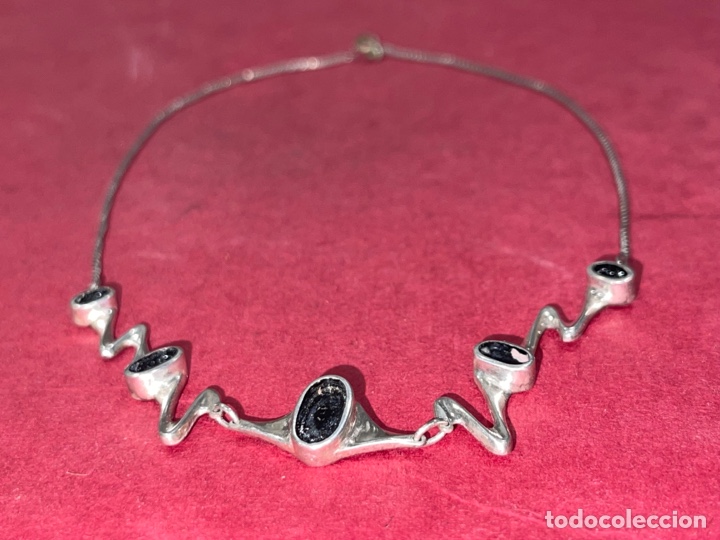 Joyeria: Bonito collar-Gargantilla en plata de ley - Foto 6