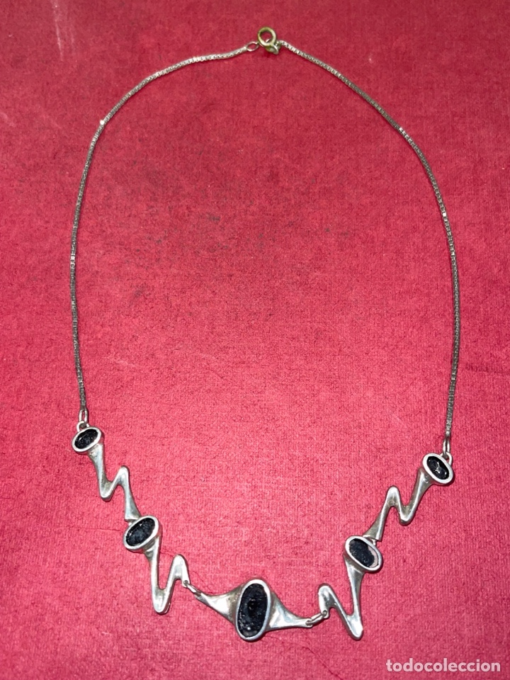 Joyeria: Bonito collar-Gargantilla en plata de ley - Foto 1
