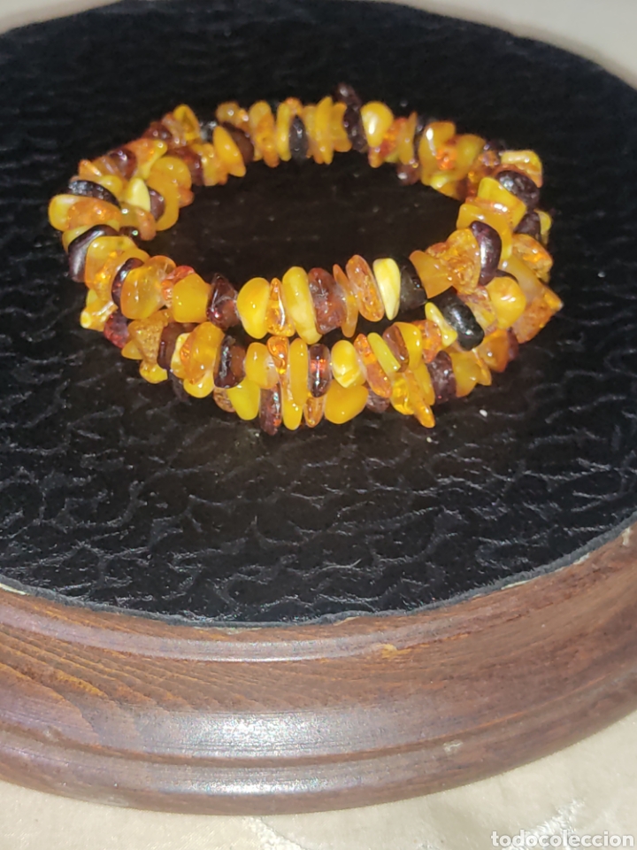 Joyeria: Pulsera de &aacute;mbar original,vintage. - Foto 4