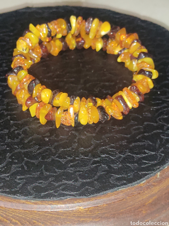 Joyeria: Pulsera de &aacute;mbar original,vintage. - Foto 5