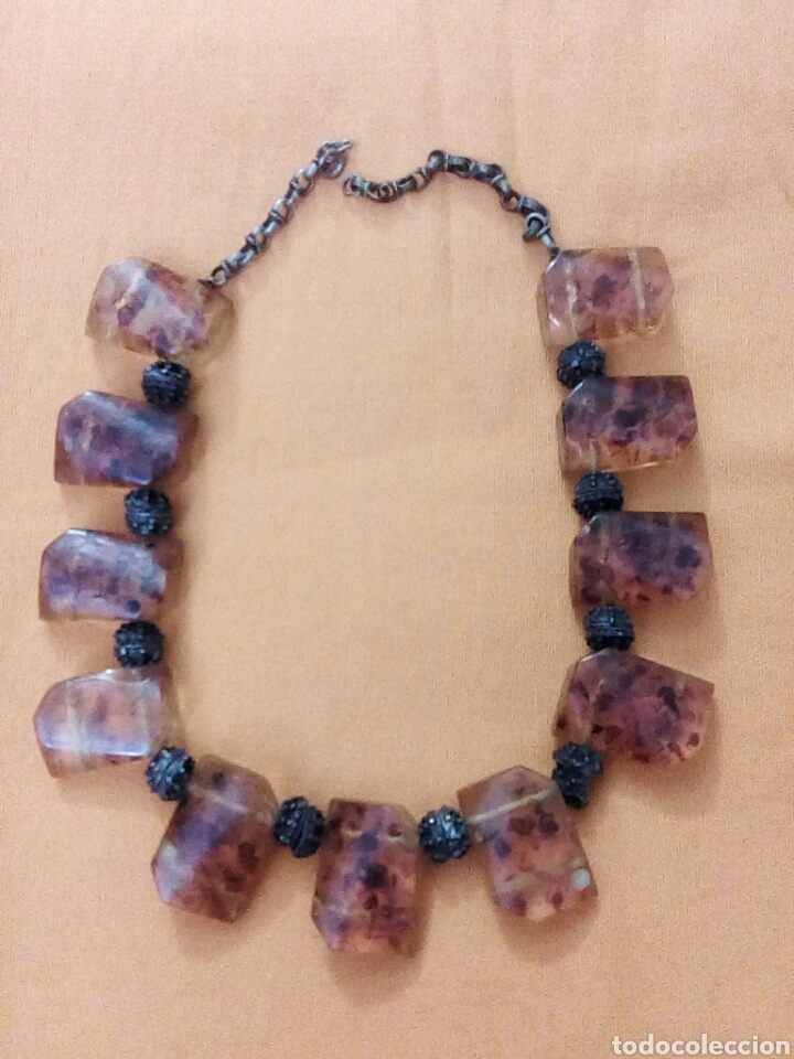 Joyeria: Collar ambar con filigrana - Foto 5