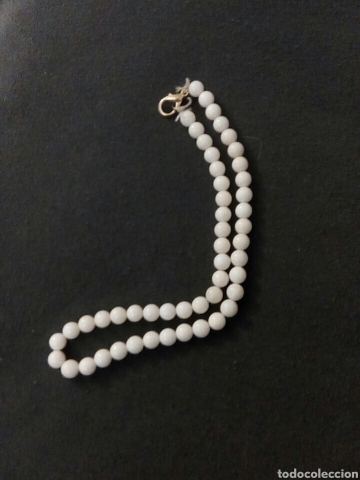 Joyeria: Collar corto de coral blanco - Foto 2