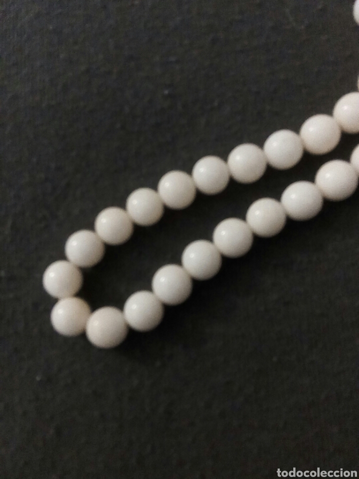 Joyeria: Collar corto de coral blanco - Foto 3