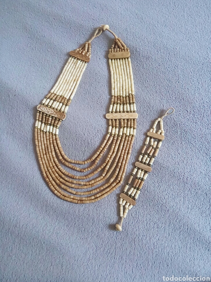 Joyeria: Collar y pulsera de la India - Foto 2