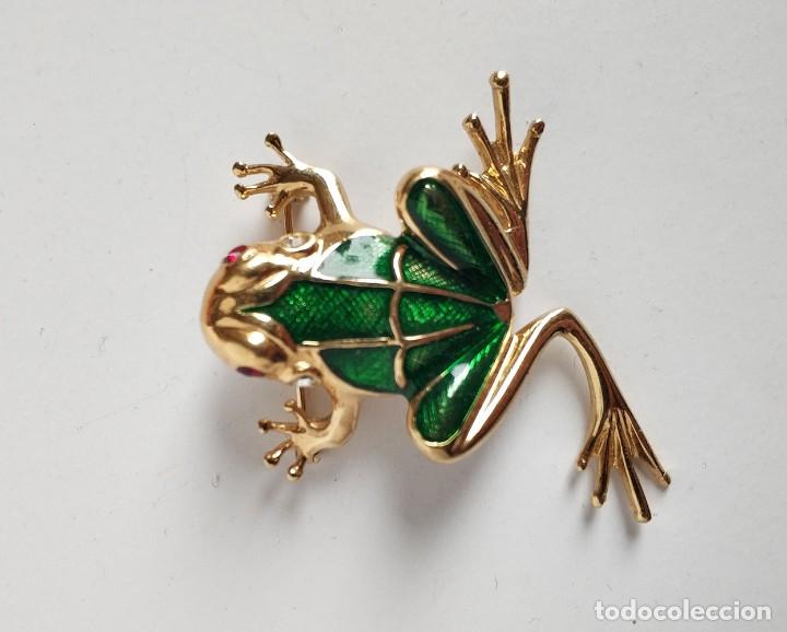 Joyeria: Bonito broche en forma de rana - Foto 3
