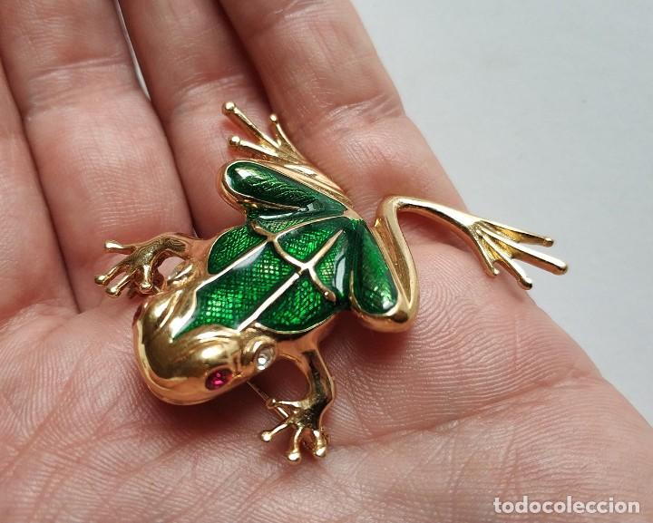 Joyeria: Bonito broche en forma de rana - Foto 6