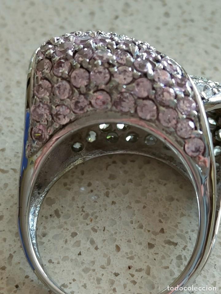 Joyeria: ANILLO PLATA 925 Y CIRCONITAS ROSAS Y BLANCAS - Foto 8