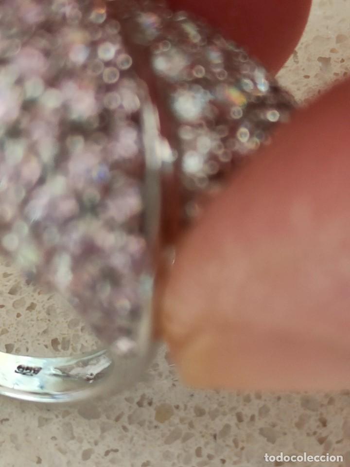 Joyeria: ANILLO PLATA 925 Y CIRCONITAS ROSAS Y BLANCAS - Foto 10
