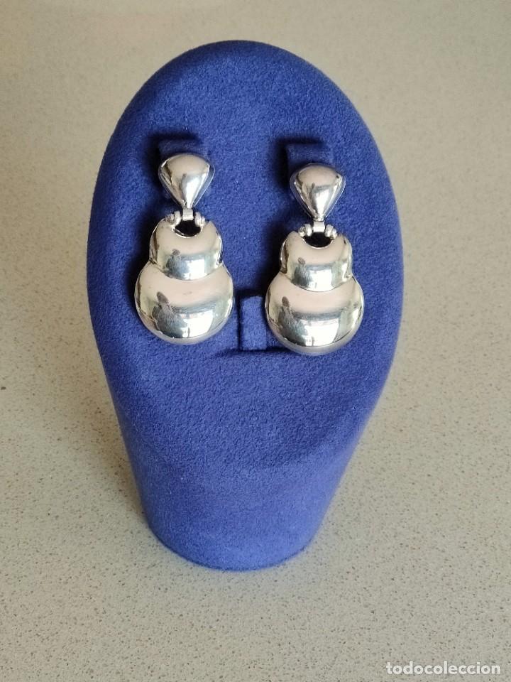 Joyeria: PENDIENTES LARGOS PLATA 925 - Foto 2