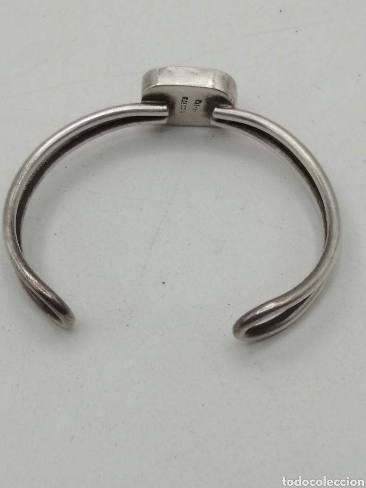 Joyeria: Pulsera plata de ley y turquesa. M&eacute;xico - Foto 6