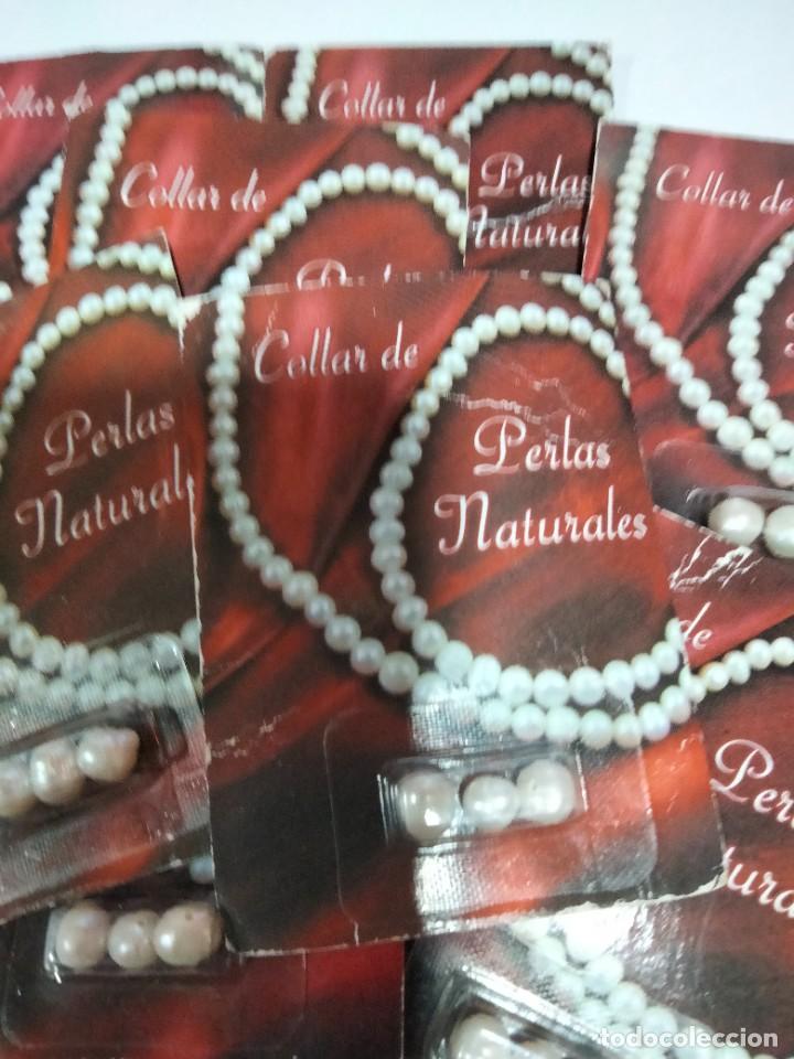 Joyeria: lote de 8 blisters con perlas naturales - Foto 1