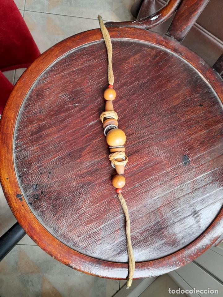 Joyeria: Collar con cuentas de madera - Foto 3