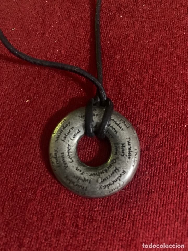 Joyeria: Collar amuleto de la suerte con signos esot&eacute;ricos. - Foto 3