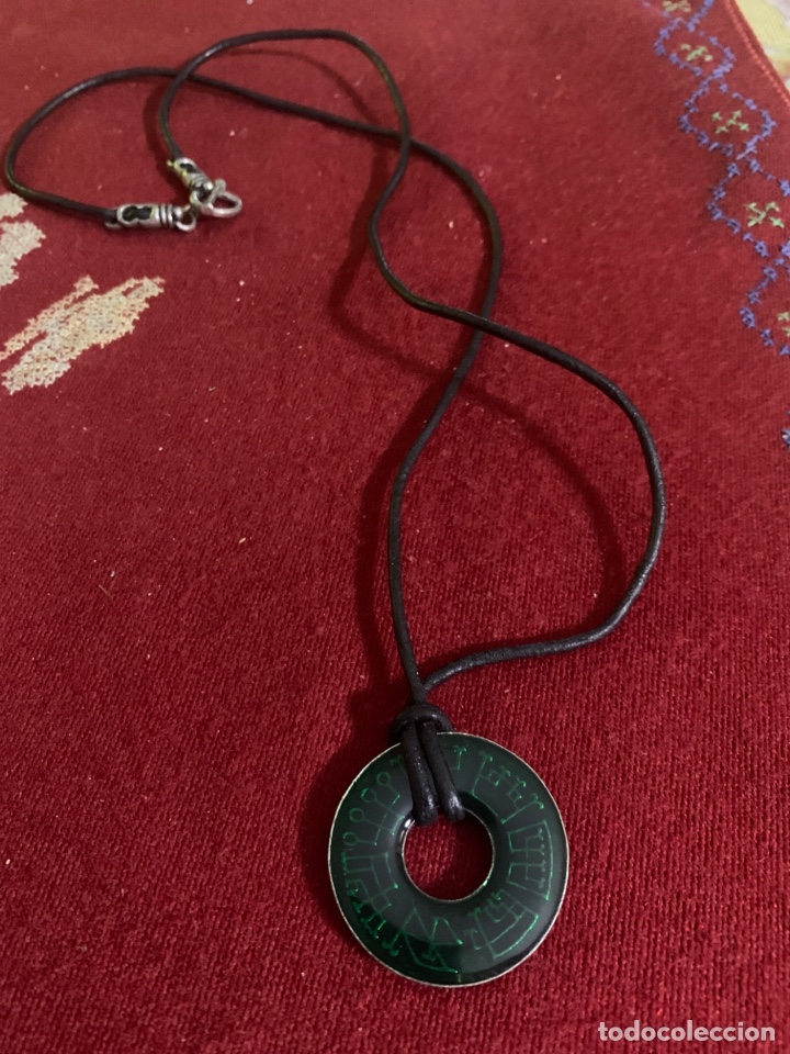 Joyeria: Collar amuleto de la suerte con signos esot&eacute;ricos. - Foto 4