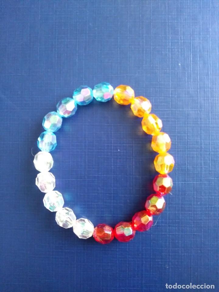 Joyeria: Pulsera de cuentas cuatro colores (3) - Foto 1