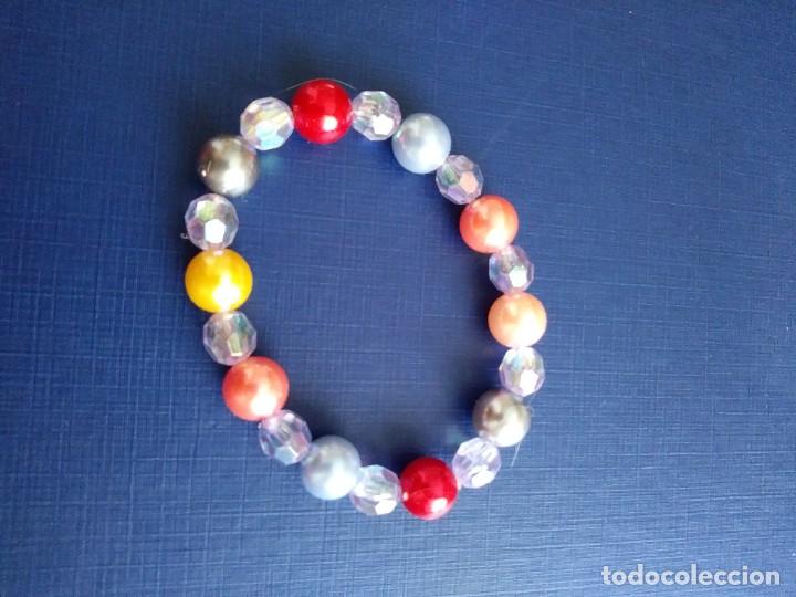 Joyeria: Pulsera de cuentas de colores (5) - Foto 1