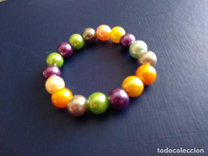 Joyeria: Pulsera de cuentas de colores (10) - Foto 1