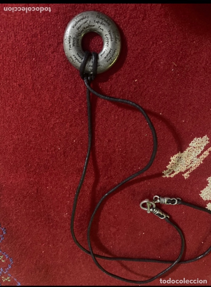 Joyeria: Collar amuleto de la suerte con signos esot&eacute;ricos. - Foto 1