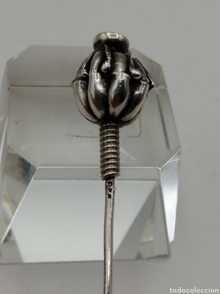 Joyeria: Antiguo alfiler plata de ley - Foto 4