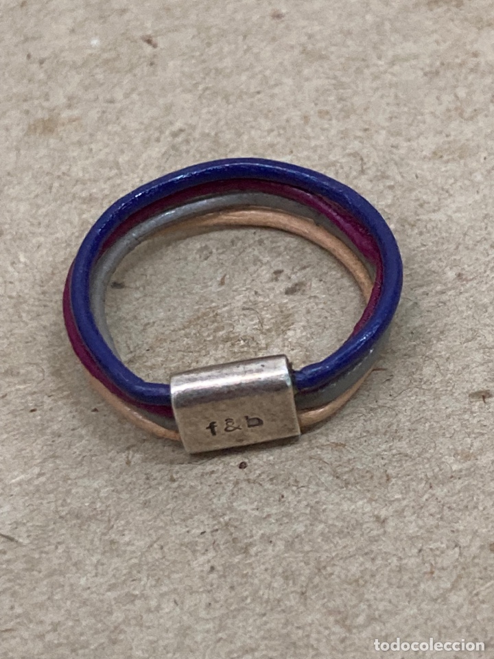 Joyeria: Anillo de plata f&b - Foto 1