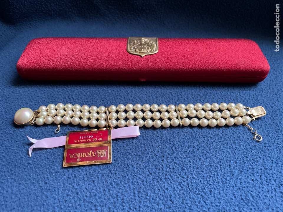 Joyeria: Pulsera de perlas Maj&oacute;ricas - Foto 2