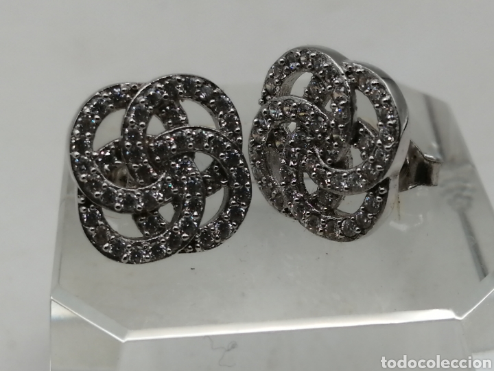 Joyeria: Pendientes plata de ley y cuarzo - Foto 2