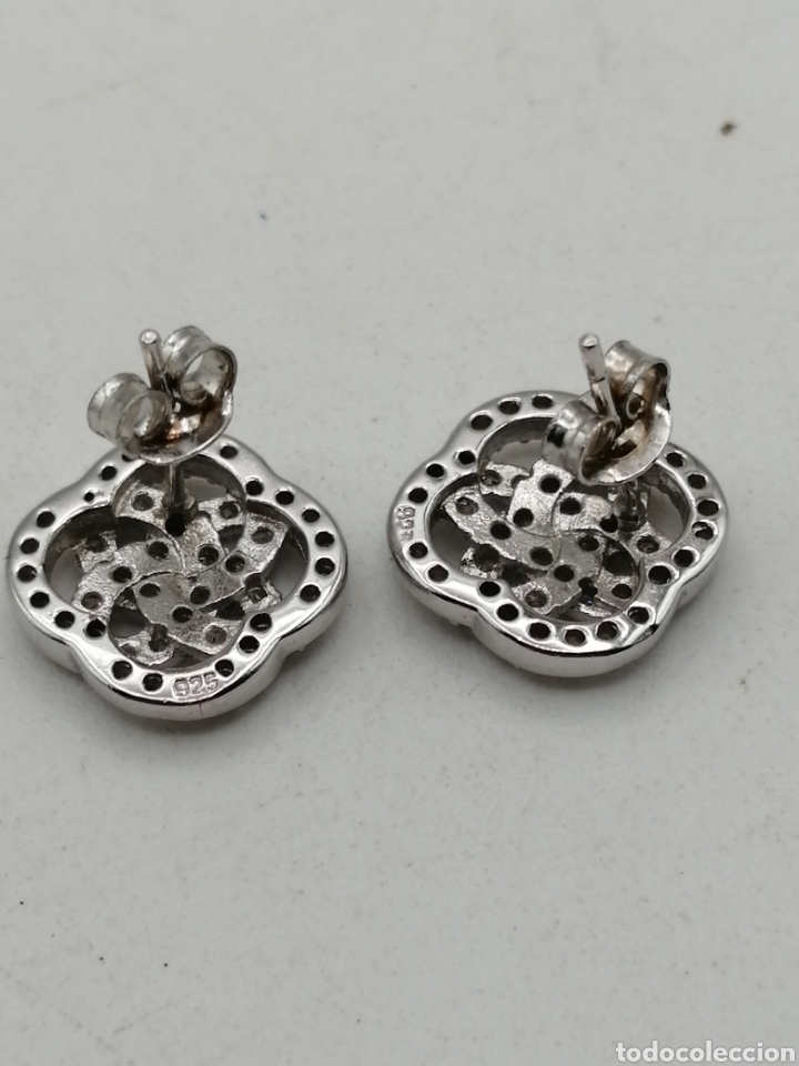 Joyeria: Pendientes plata de ley y cuarzo - Foto 4