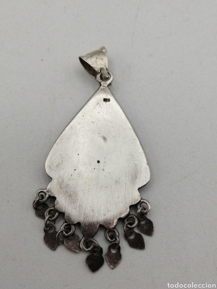 Joyeria: Colgante plata de ley y turquesa - Foto 3