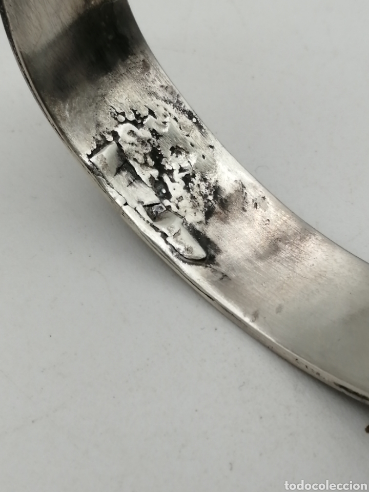 Joyeria: Pulsera brazalete plata repujada - Foto 7
