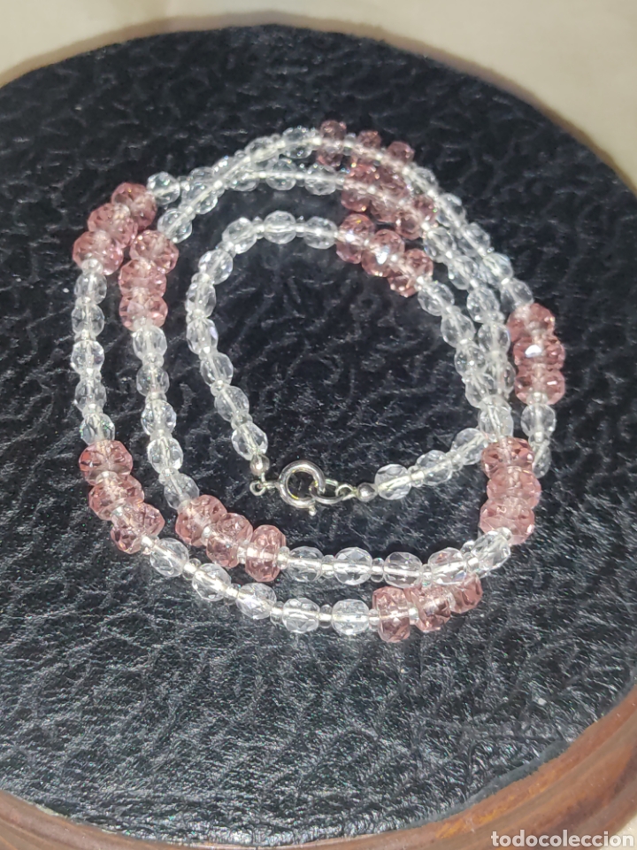 Joyeria: Collar de cristal facetado. - Foto 5