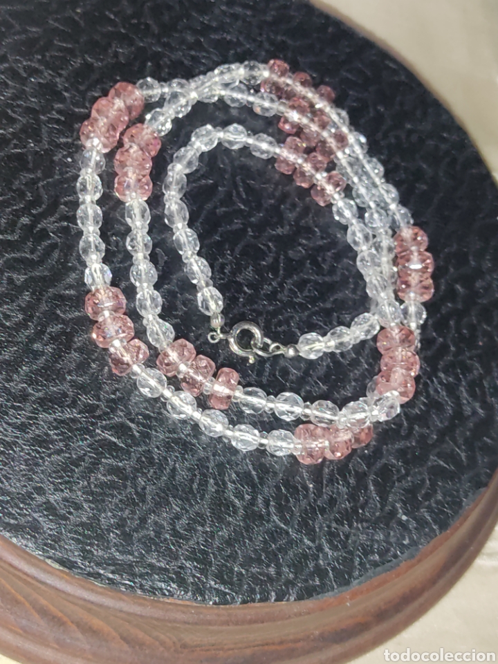 Joyeria: Collar de cristal facetado. - Foto 6