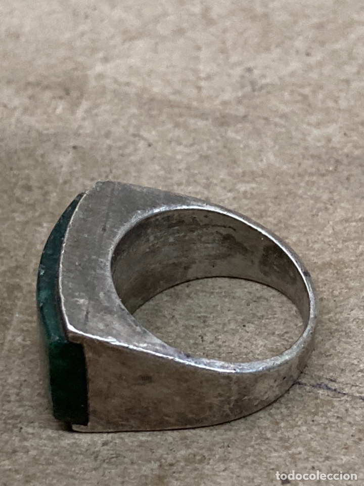 Joyeria: Anillo de plata y Quarzo verde - Foto 2
