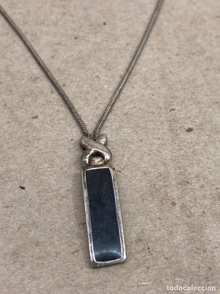 Joyeria: Cadena de plata y colgante - Foto 2