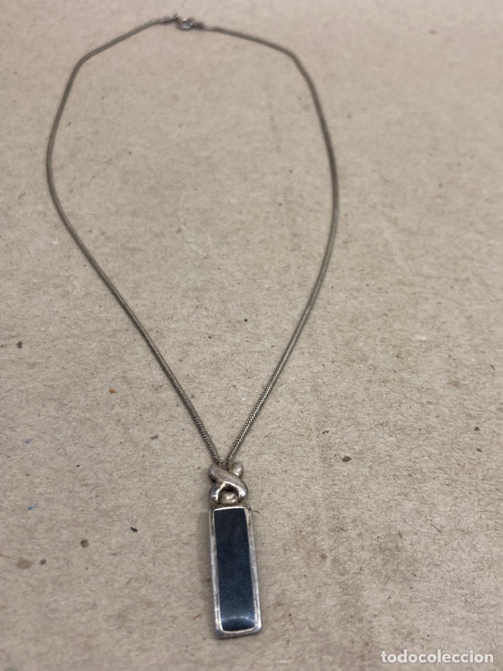 Joyeria: Cadena de plata y colgante - Foto 1