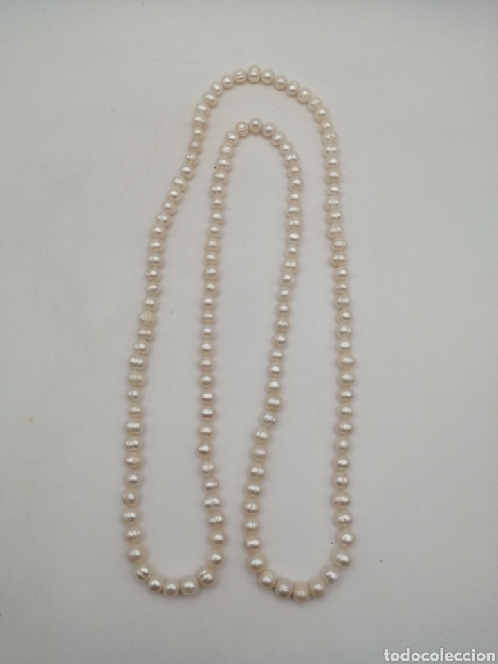 Joyeria: Collar perlas blancas barrocas agua salada - Foto 4