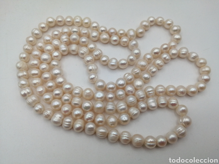 Joyeria: Collar perlas blancas barrocas agua salada - Foto 5