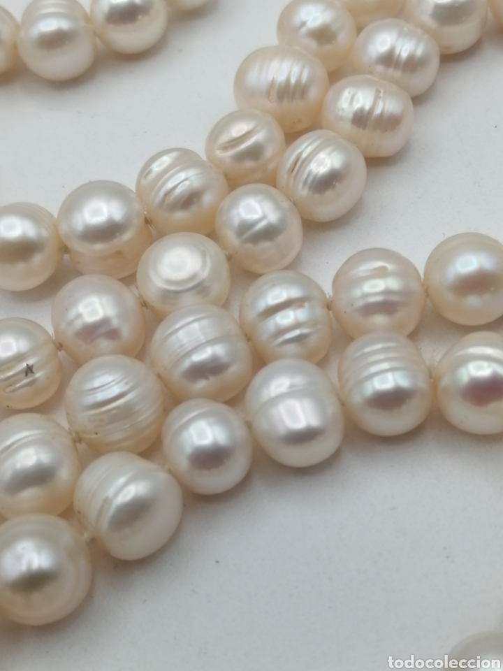 Joyeria: Collar perlas blancas barrocas agua salada - Foto 7