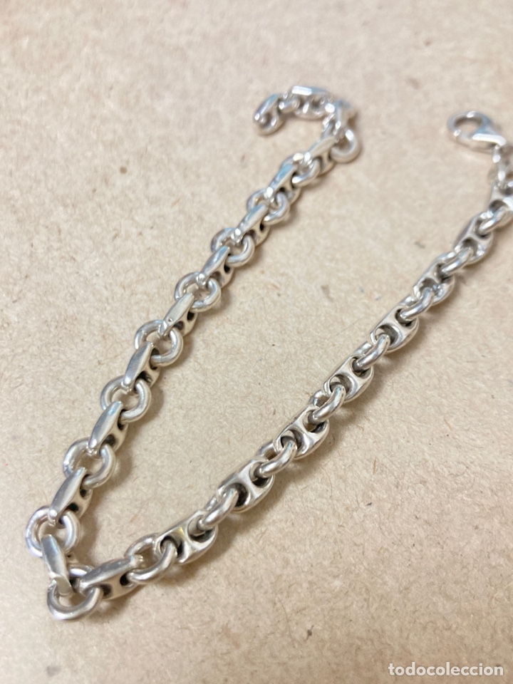 Joyeria: Pulsera de plata eslabones tipo Gucci - Foto 2